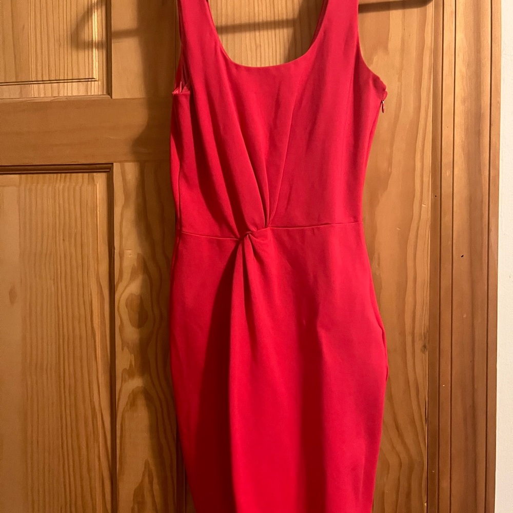 A/X Armani Exchange Vibrant Red Mini Dress
